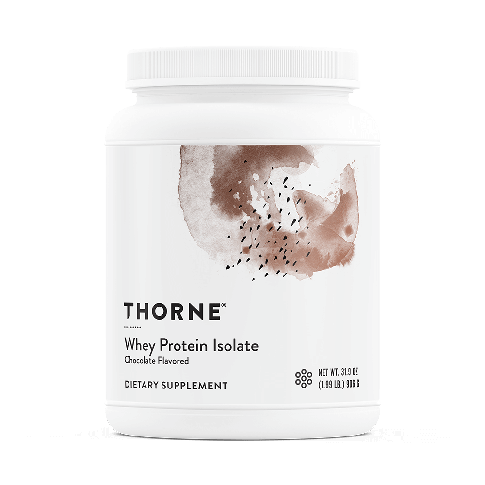 Thorne whey protein isolate chocolate